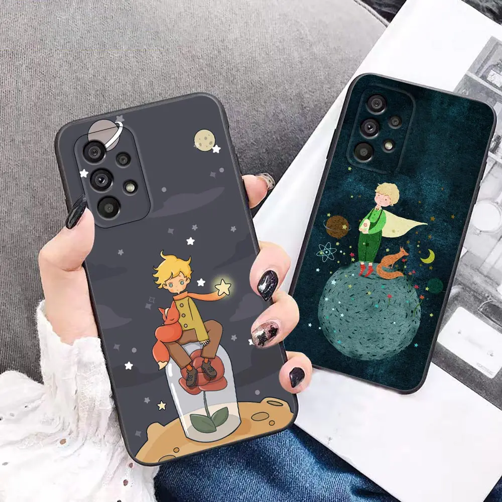 

Art Little Prince Cute princeling Case For Samsung Galaxy A73 A72 A71 A53 A52 S A51 A42 A41 A33 A32 A31 A23 A22 A21s A13 A12 A11