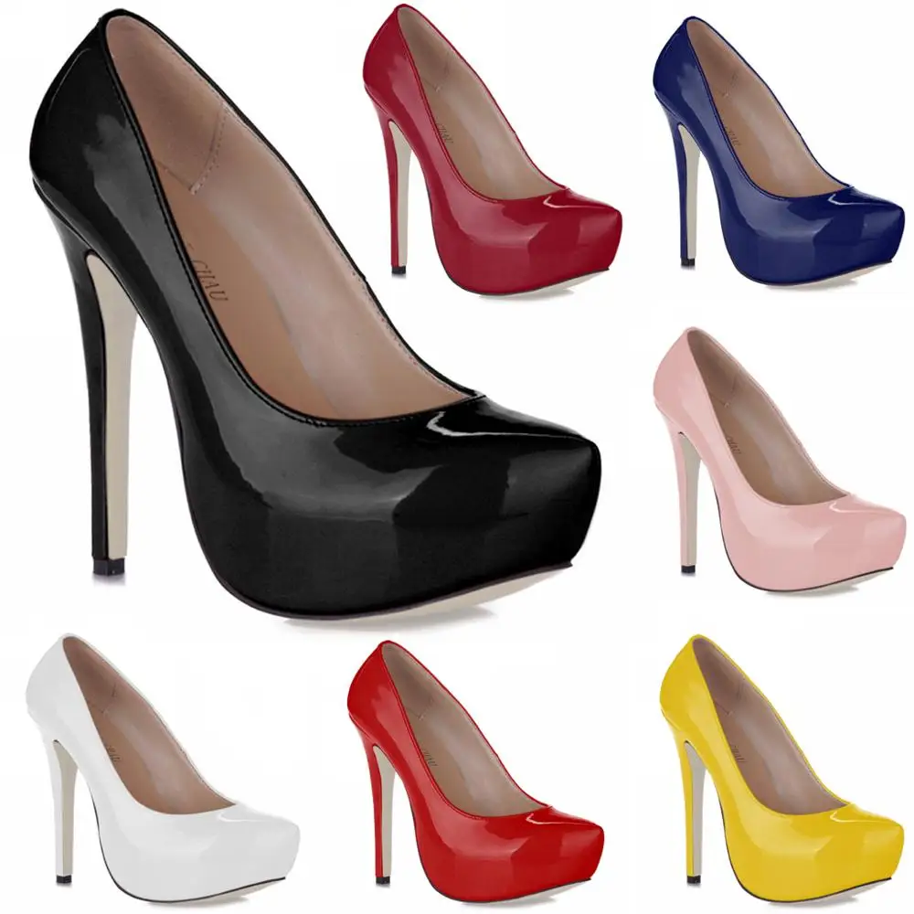 

CHMILE CHAU Pearl Sexy Fashion Party Shoe Women Stiletto High Heels Platform Dating Ball Ladies Pumps Zapatos Mujer 3463B-a1