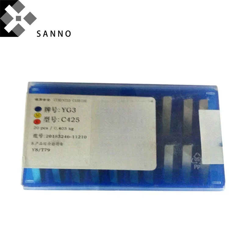 Лезвие из карбидного сплава C425 YT5 / YT15 YT14 YW1 YW2 YG6 YG8/YS25 Треугольные вставки для