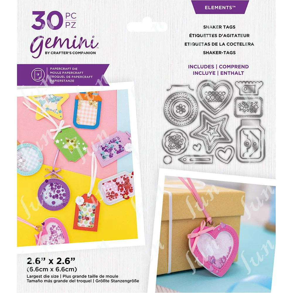 

2022 New Die Cuts Heart Star Shaker Tags Cutting Dies Scrapbooking Handmade Molds Craft Supplies Embossed Decoration Template