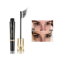 3d fiber black mascara lengthening lash eye lashes brush beauty tool makeup long wearing curling mascara smudge proof lasting