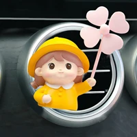 cute car air fresheners vent clip aroma diffuser decor for car interior accessories for women girls outlet freshener perfume