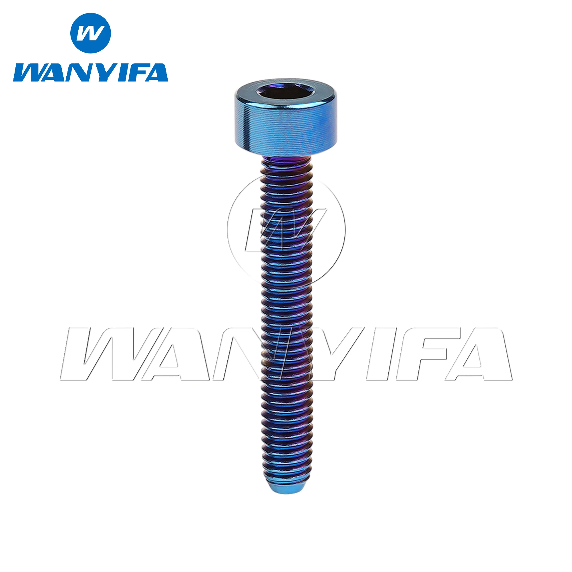 Wanyifa Титановые болты M3/M4x6  DIN912 8 10 12 15 18 20 мм