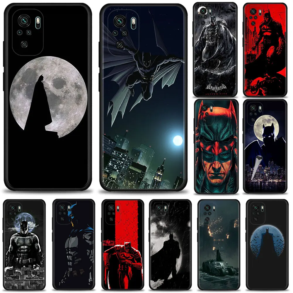 Чехол для телефона Темный рыцарь-Бэтмен Xiaomi женский 9 10 11 8 pro 7 11t 9t 8t 9a 9c k40