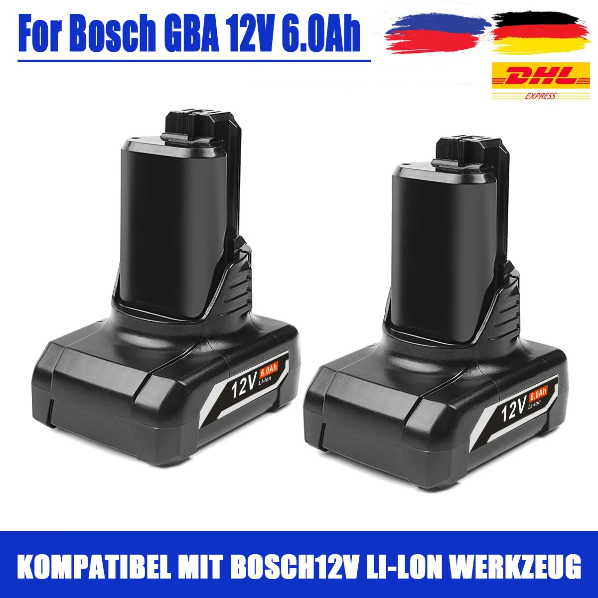 12 В 6 Ач сменный литий-ионный аккумулятор для Bosch BAT420 макс. литиевые
