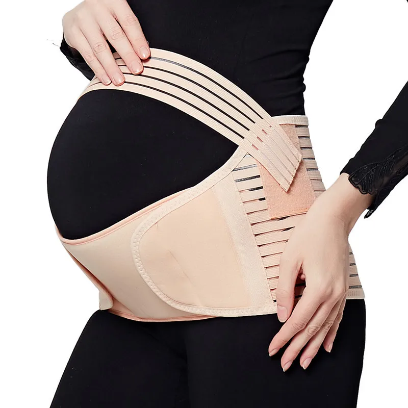 Women Pregnancy Support Belt Maternity Belly Belt Waist Care Pant Extender Protector Abdomen Band Back Brace Maternity Clothing
