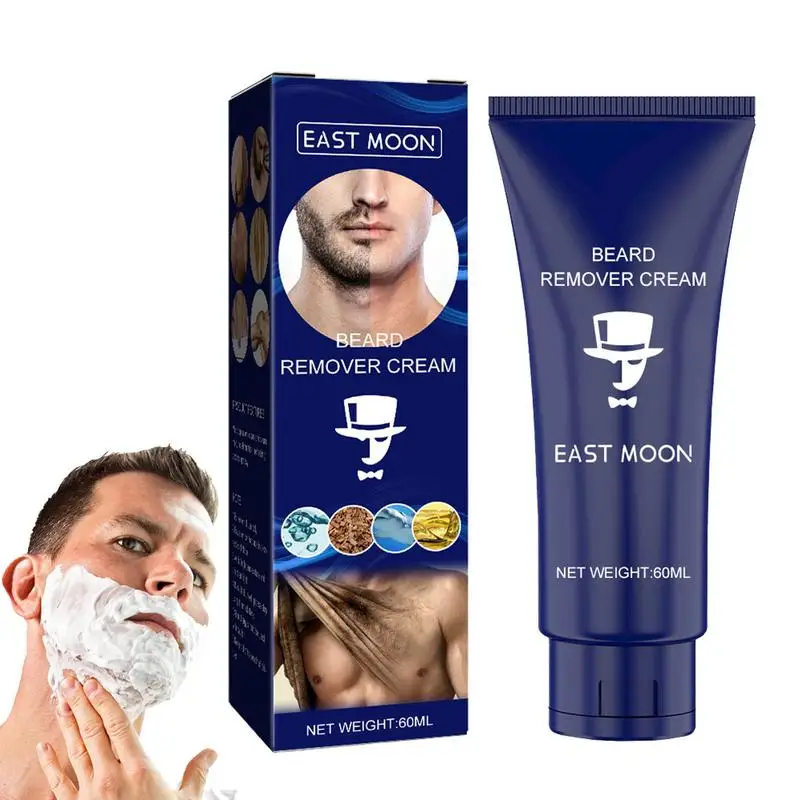 

Private Hair Removal Painless Gentle Hair Removal Cream For Men 60ml Painless Hair Remover Depilatory Cream For Face Chest Back