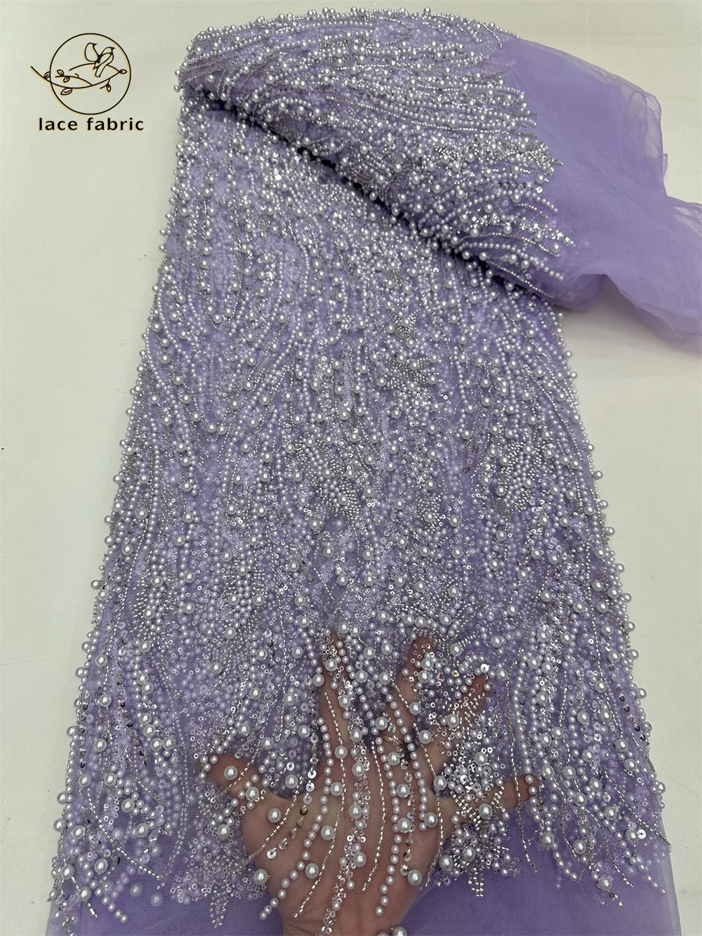 Зеленые африканские блестки кружевные бусины ткань 2024 высокого стандарта