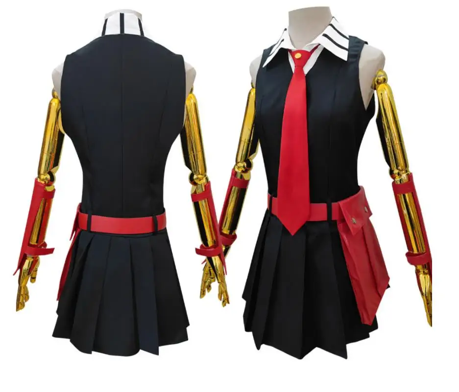 Anime Akame Ga Kill Cosplay Costume Black Jk Uniform Skirt Pocket Aldult Woman Sexy Kawaii Carnival Halloween Sailor Suit images - 6