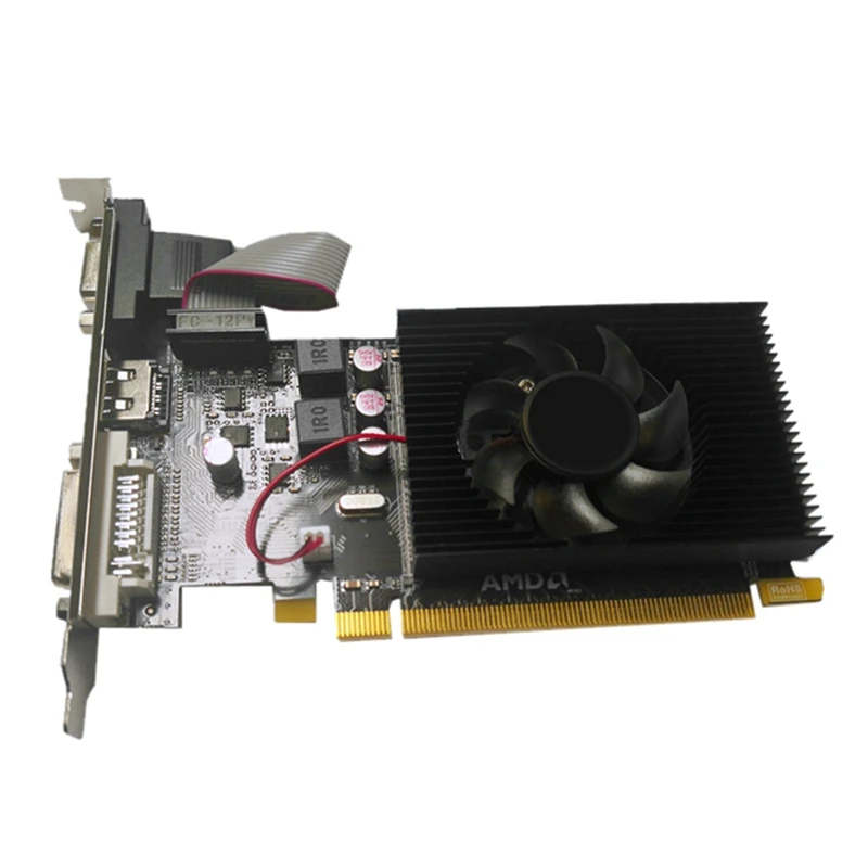 

Graphics Card HD R5 230 1GB DDR3 64BIT Game Video Card Core Bit Width 64Bit Supports Generation 10 /11 CPU For Desktop