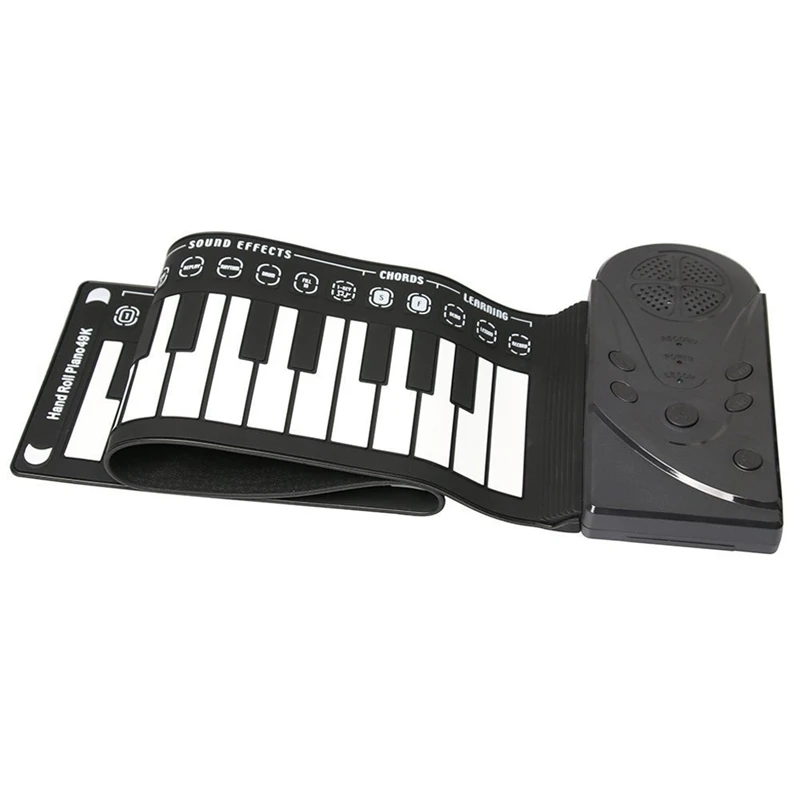 

49 Keys Flexible Piano Electronic Soft Keyboard Piano Plastic Keyboard Piano Suitable For Kids Foldable Piano