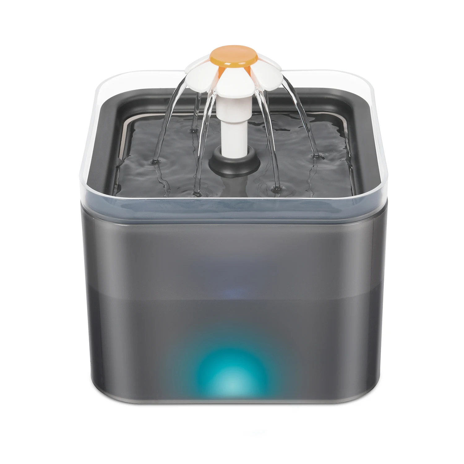 

Cat Water Fountain Bowl Automatic Pet Water Feeder Dog Drinking Dispenser Bowl Container with LED Level Display