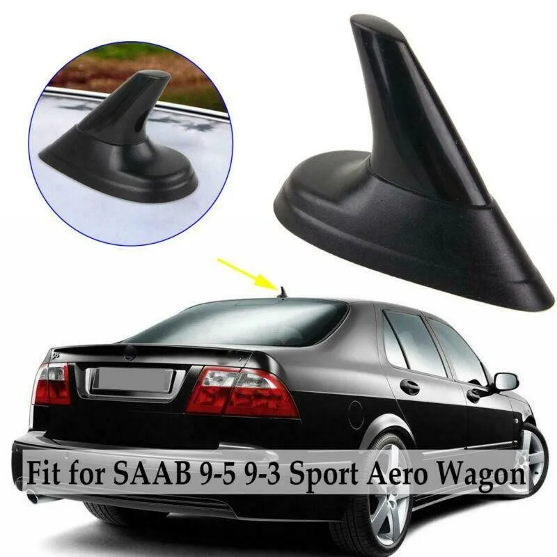 

Car Fin Antenna Fin Aerial Dummy Antenna Roof Antennas Fit For SAAB 9-3 9-5 93 95 For AERO FM Signal Car Exterior Accessories