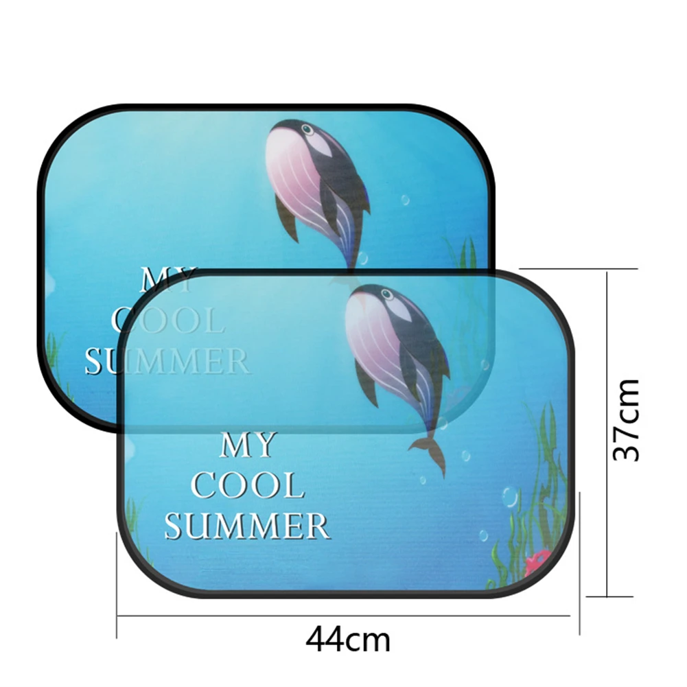 

Auto Cover Car Sunshades Accessories Baby Block Cartoon Cool Fold Kids Mesh Fabric Protect Sun Shade Sunshade UV