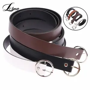 Image for Faux Leather Women Belt Fashion Waist Belt PU Leat 