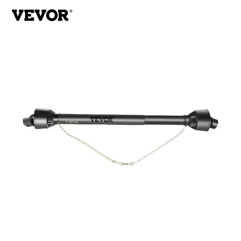 

VEVOR T4 PTO Drive Shaft 3/8" X 6 Spline Tractor End 3/8" X Round End Proving Robust Power Used for Mower Chipper Rotary Tiller