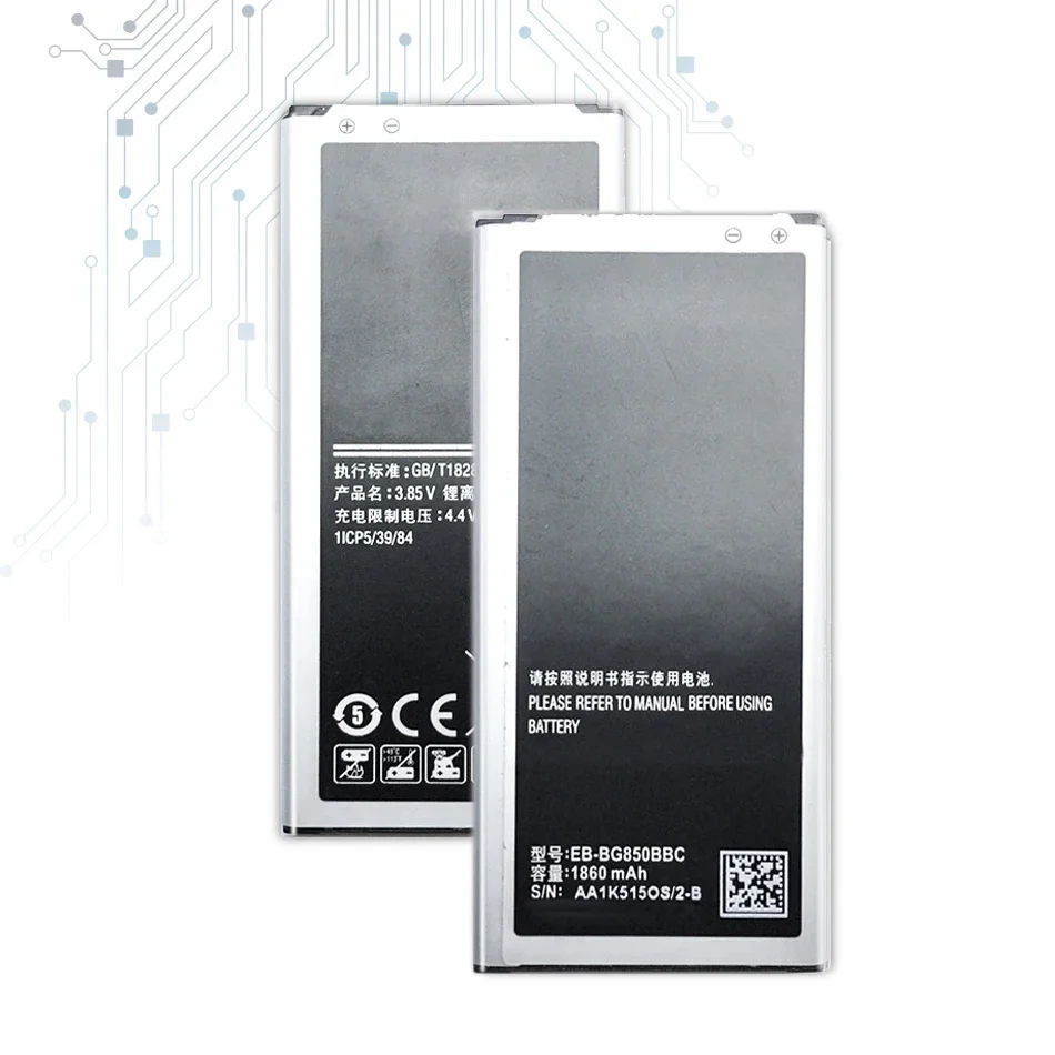 Сменный аккумулятор EB-BG850BBC для Samsung Galaxy Alpha G850F G8508S G8509V G850 G8508 G850T G850V G850M EB BG850BBC