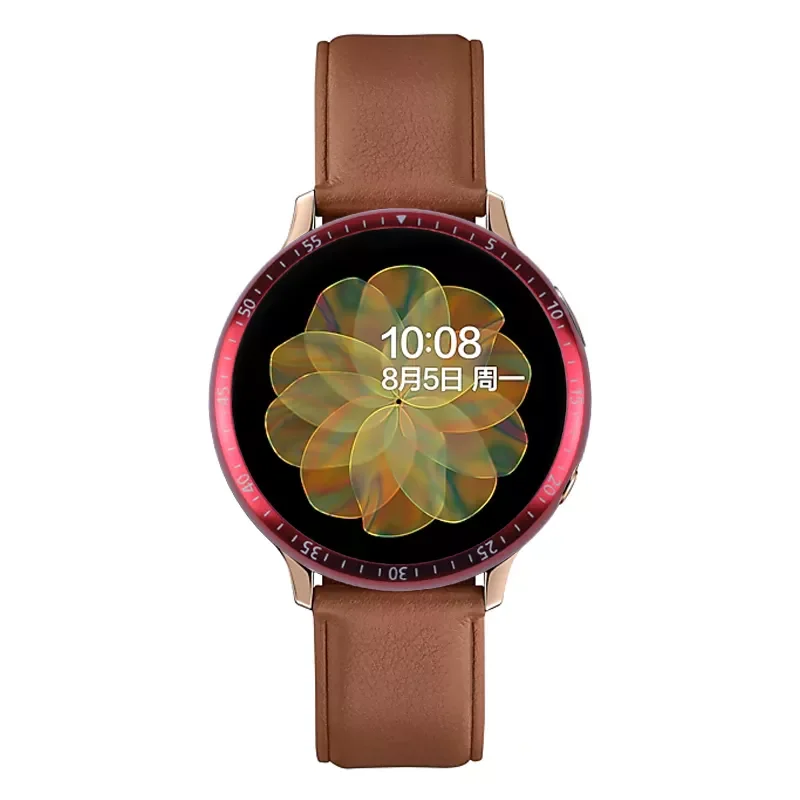 Case For Samsung Galaxy Watch active 2 40mm 44mm Protector Bezel Ring Accessories Adhesive Metal Bumper Cover Active2 40 44 mm