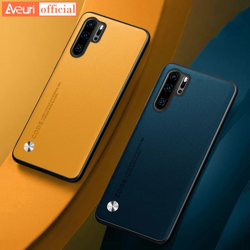 Силиконовый чехол с полной защитой для телефона Huawei P30 Pro роскошный из