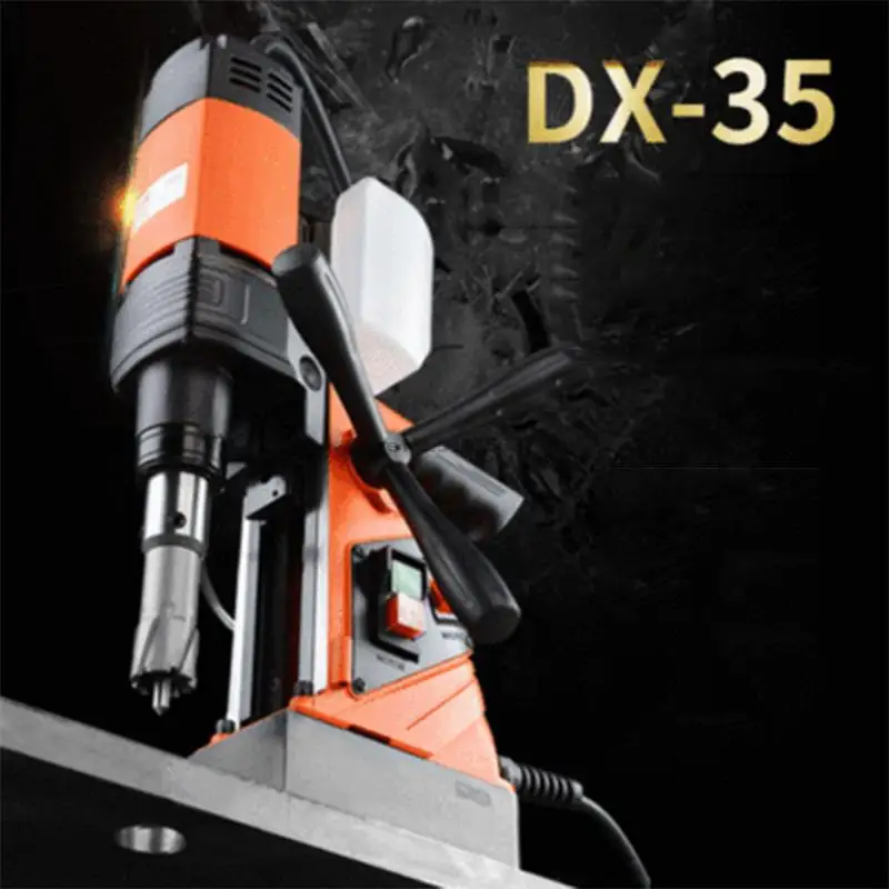 

High Quality Automatic Magnetic Drilling & Tapping Machine DX-35 10-35MM Small Magnetic Base Drill 220V/110V 1100W