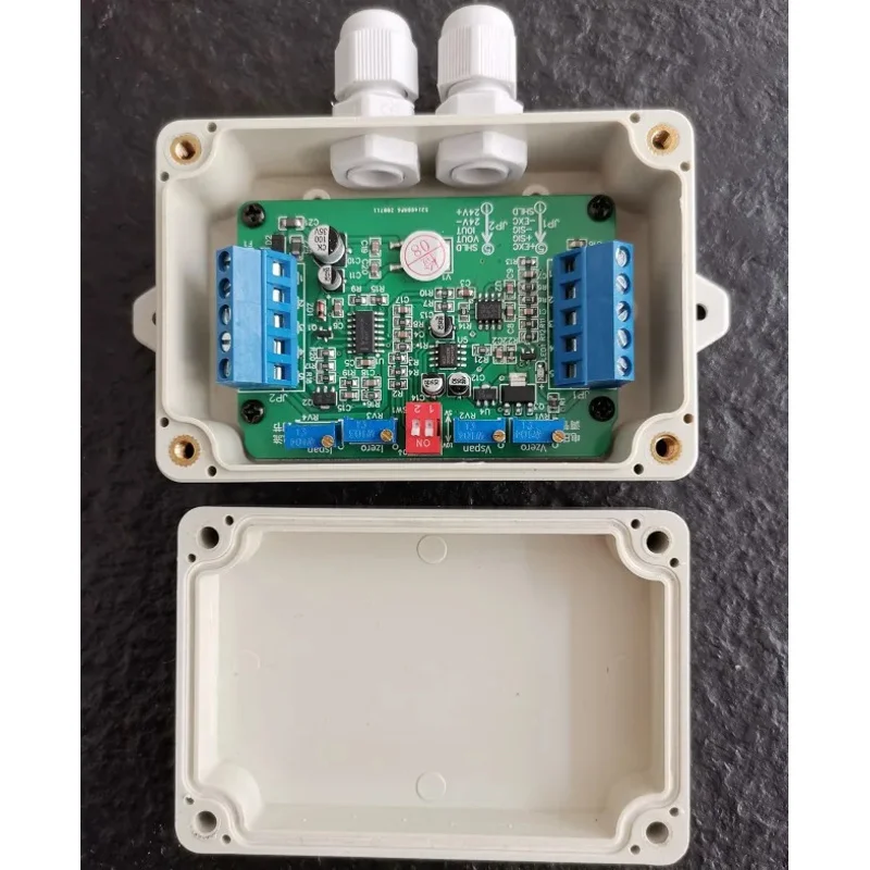 Усилитель тензодатчика небольшого размера выход напряжения или тока