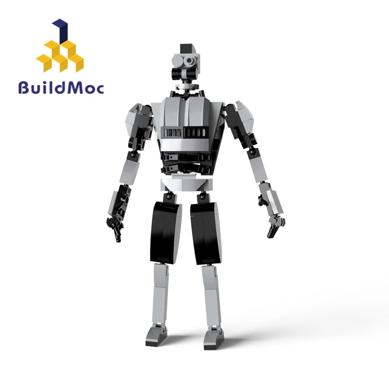 

MOC Love Death Robot 2 X-Box3500 Building Blocks Kit Mecha Animated Character Figure Brick Model DIY Kid Brain Toy Gift