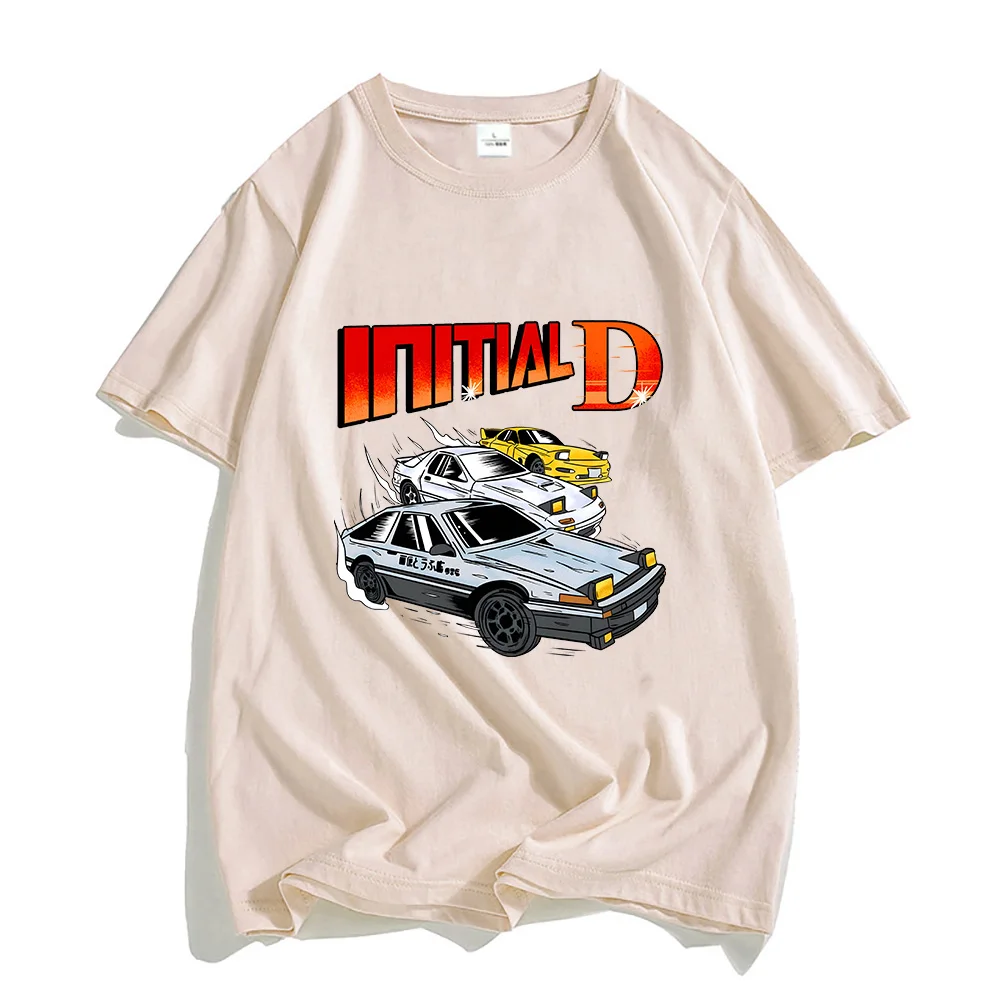 

Aesthetic Initial D Racing Car T-shirts Sprinter Trueno Fashion Female/Male Tshirts Vintage/retro 100% Cotton Streetwear Printed