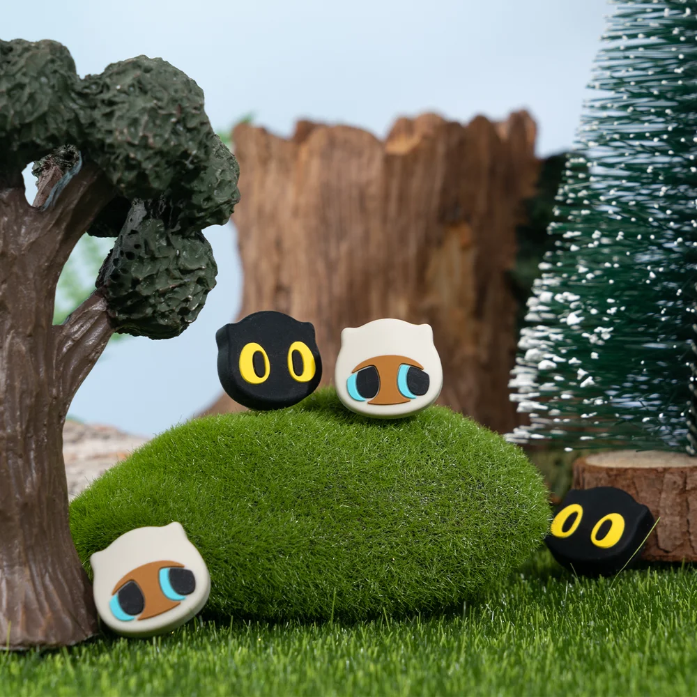 Новый мягкий силиконовый чехол с милыми животными для захвата большого пальца