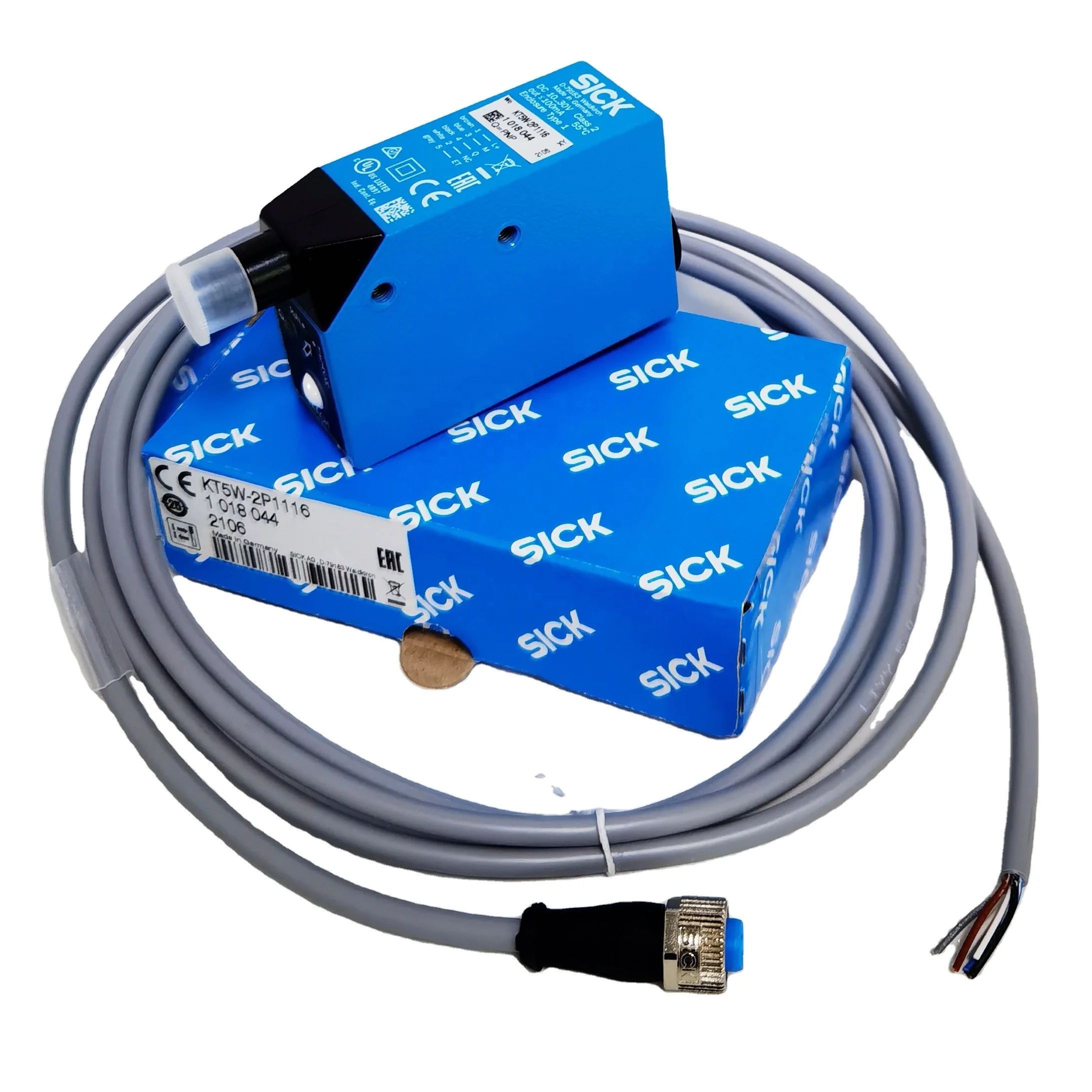 PNP Output Germany SICK Photoelectric Sensor KT5W-2P1116