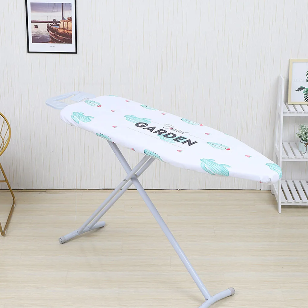 140*50CM Ironing Board Cover Marble Cloth Printed Ironing Board Cover Protective Non-slip Thick Colorful for Home Cleaner Tools