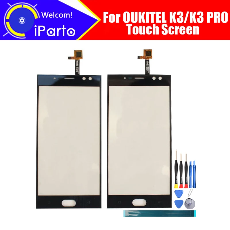 

5.5 inch OUKITEL K3 Touch Screen Panel 100% Guarantee Original Glass Panel Touch Screen Glass For K3 PRO