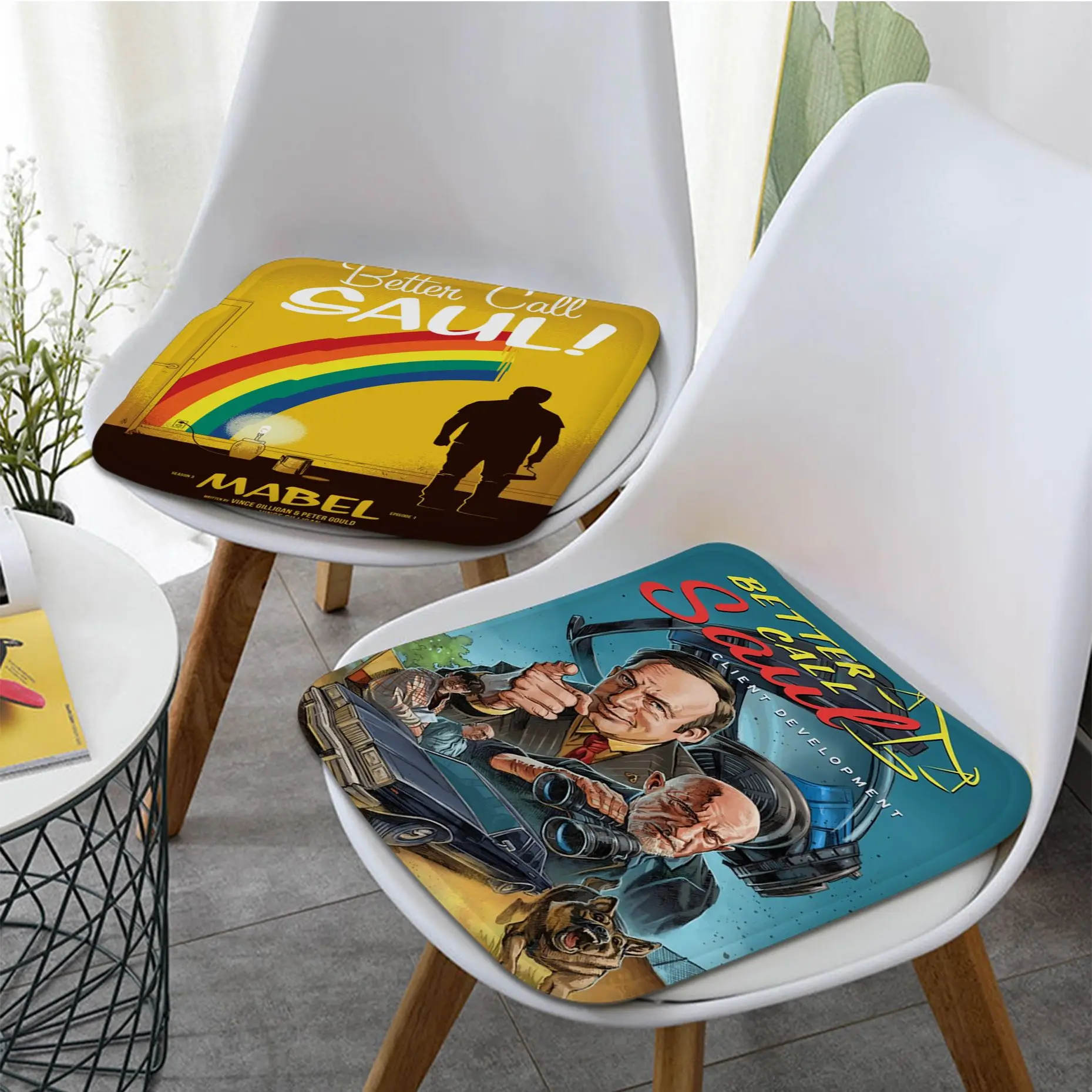 

Better Call Saul Tie Rope Seat Cushion Office Dining Stool Pad Sponge Sofa Mat Non-Slip Buttocks Pad