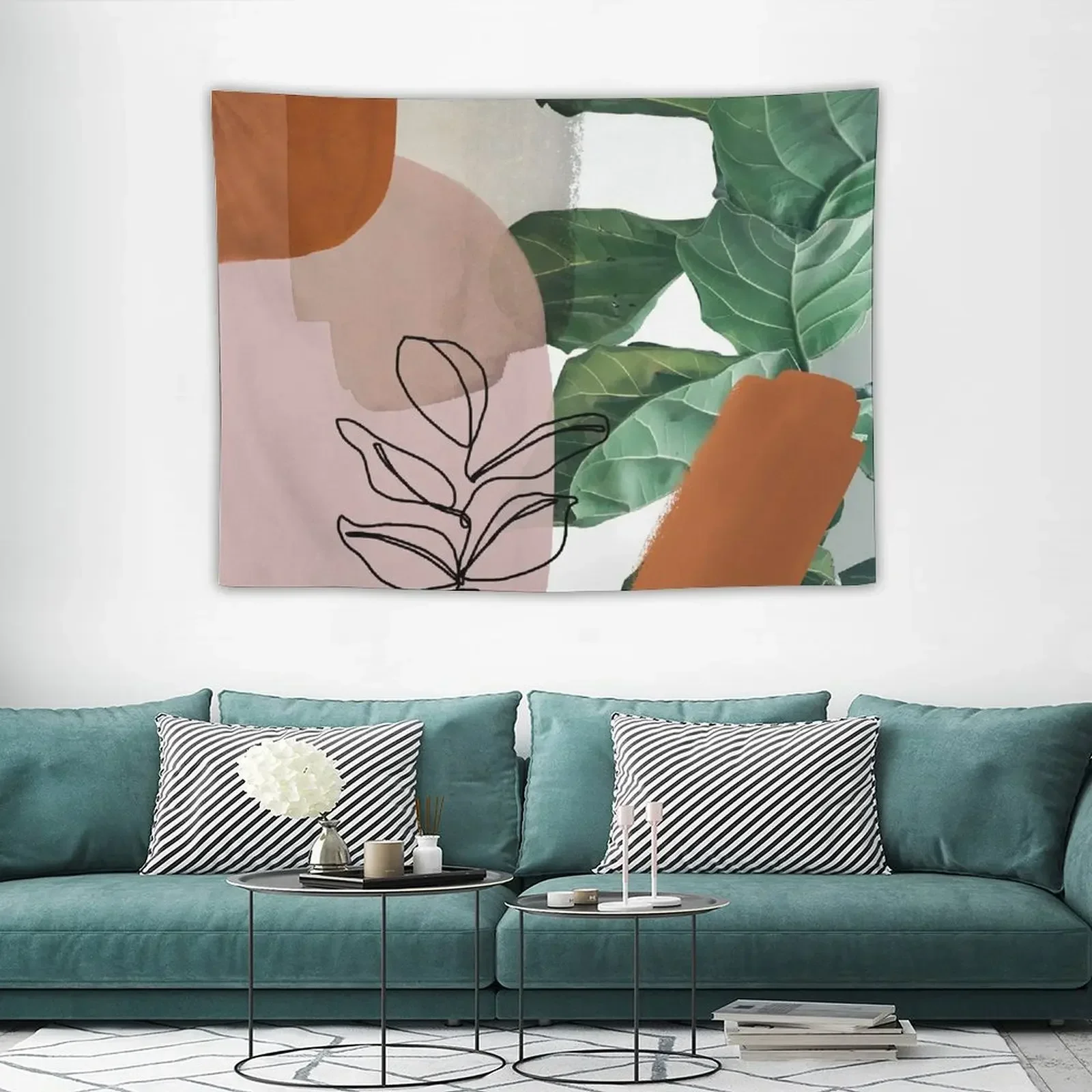 Simpatico V2 гобелен настенный дизайн комнаты