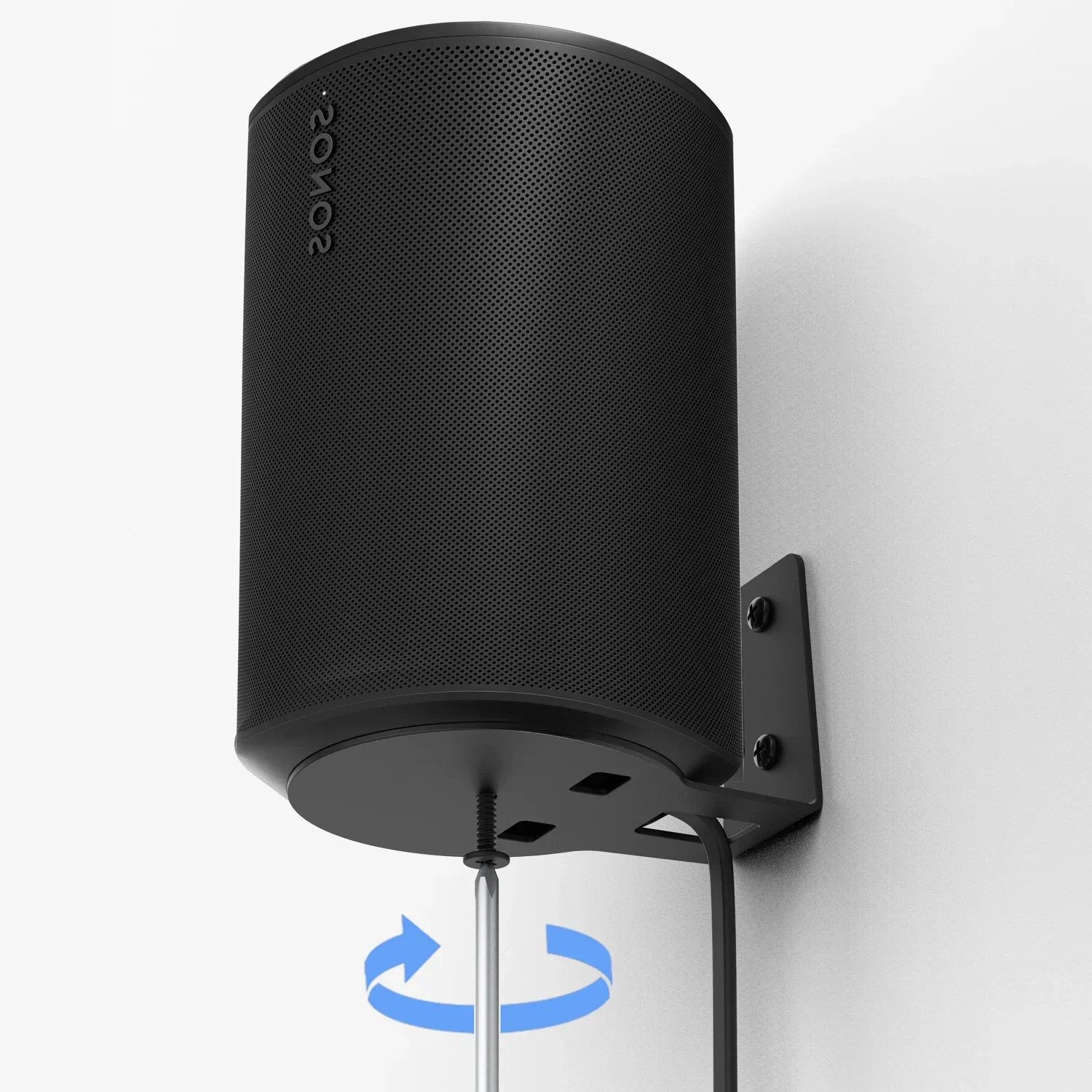 Фото Настенный кронштейн Monzlteck для Sonos Era 100 (WSE100)- пара-белый в наличии №3