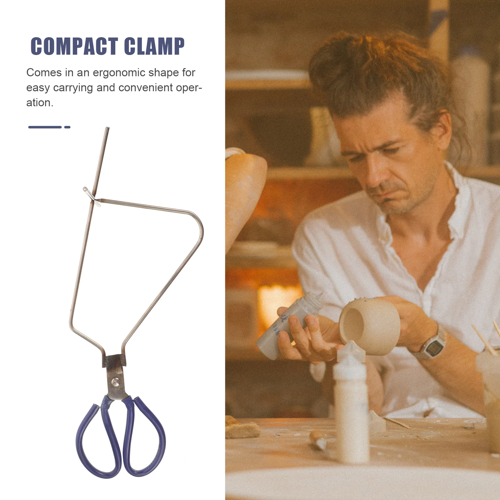 Застекленные плоскогубцы из нержавеющей стали инструмент для керамики