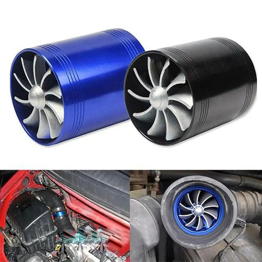

Fan Car Vehicle Turbocharger Turbo Compressor Fuel Saving with Rubber Covers