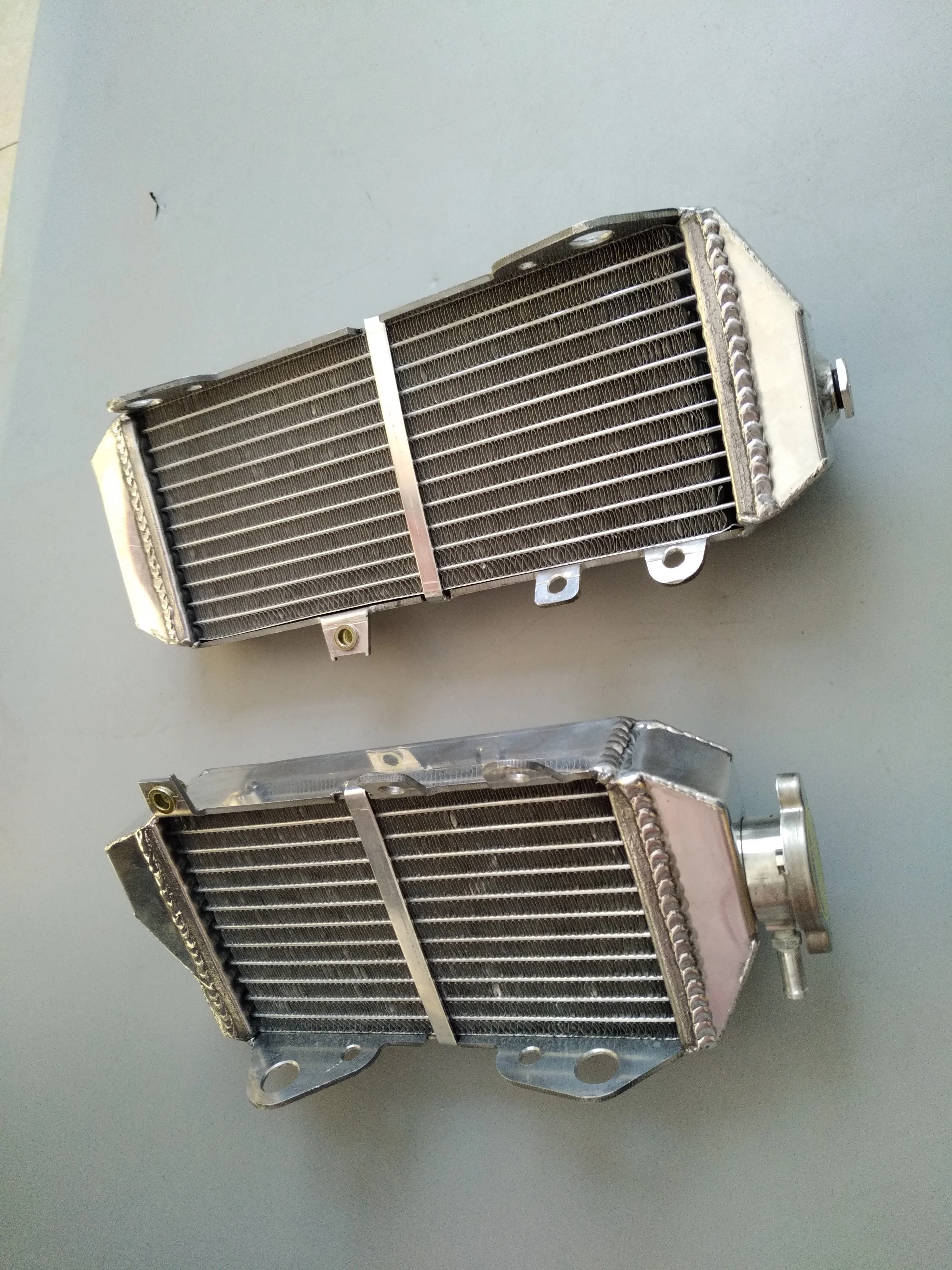 For 2019-2022 Kawasaki KX450 KX 450 Aluminum Radiator Cooler Cooling Coolant 2019 2020 2021 2022