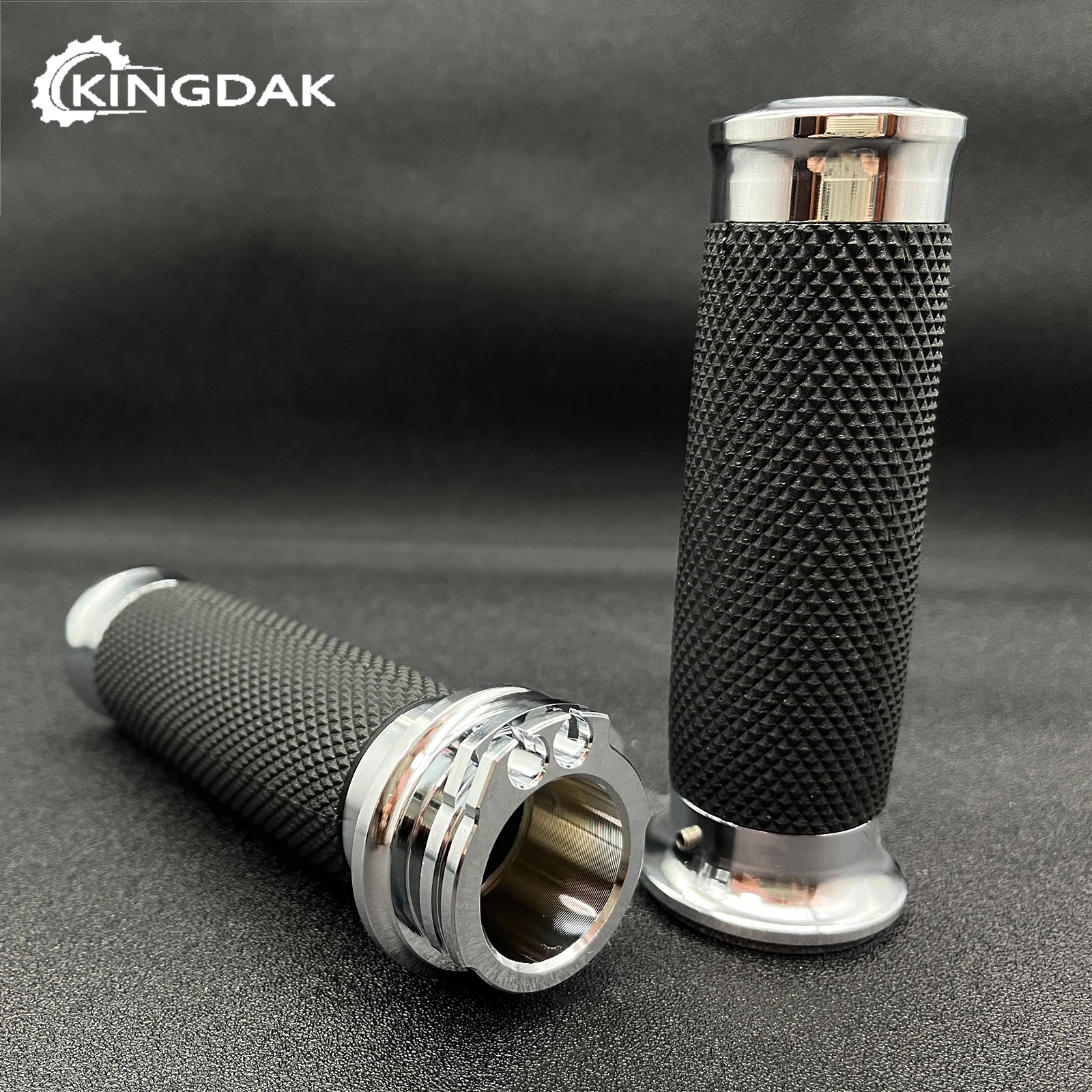 1&quot25mm Motorcycle Hand Grips Handlebar Universal Fit For Harley Sportster Touring Road King Electra Glide Softail Dyna - купить по