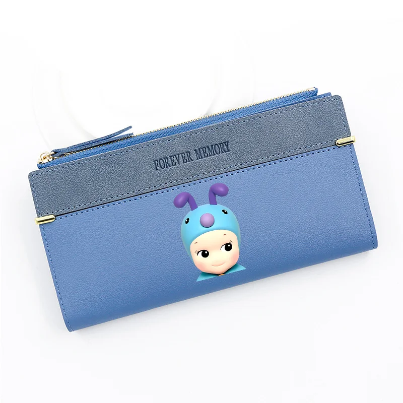 Sonny Angel Держатель для карт Бизнес-кошелек из искусственной кожи Винтажный кошелек