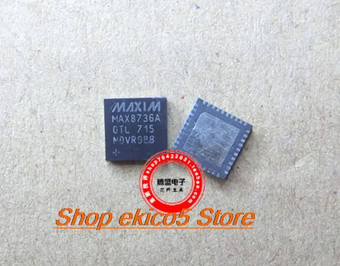 

10 шт. оригинальный stockMAX8736AGTL + MAX8736A MAX8736BGTL MAX8736B MAX8736ETL + T.