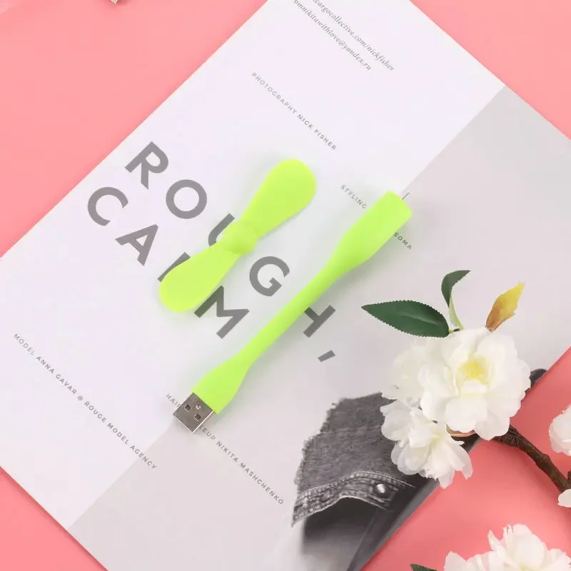 

USB Маленький Вентилятор Гибкий Гибкий Вентилятор Для Power Bank Ноутбука ПК Зарядное Устройство Портативный Ручной Крутой Мини Вентилятор Для Компьютера Летний Гаджет