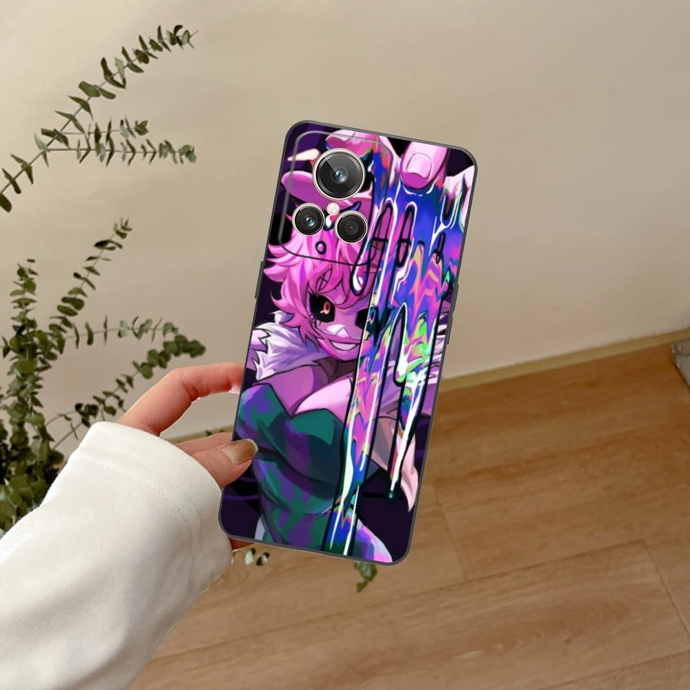 Черный мягкий чехол для телефона с изображением героя мины Ashido мобильный телефон