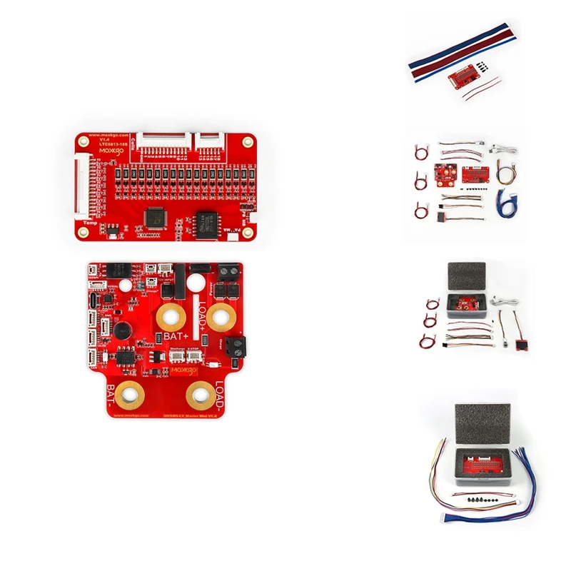 

MAXKGO MKBMS Li-Ion Lithium Battery Management System Master Slave Board Compatible With ENNOID-BMS-TOOL