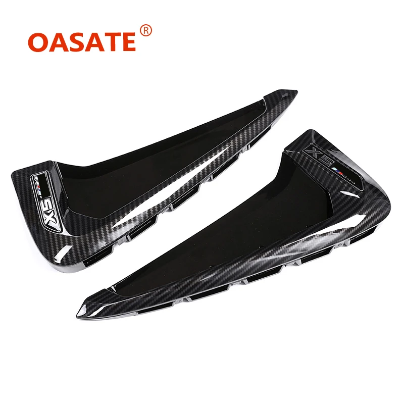 

Car Styling Kit for 2014-2018 BMW Xdrive Emblem X5 F15 X5M F85 Shark Gills Side Fender Vent Mesh Decoration 3D Stickers