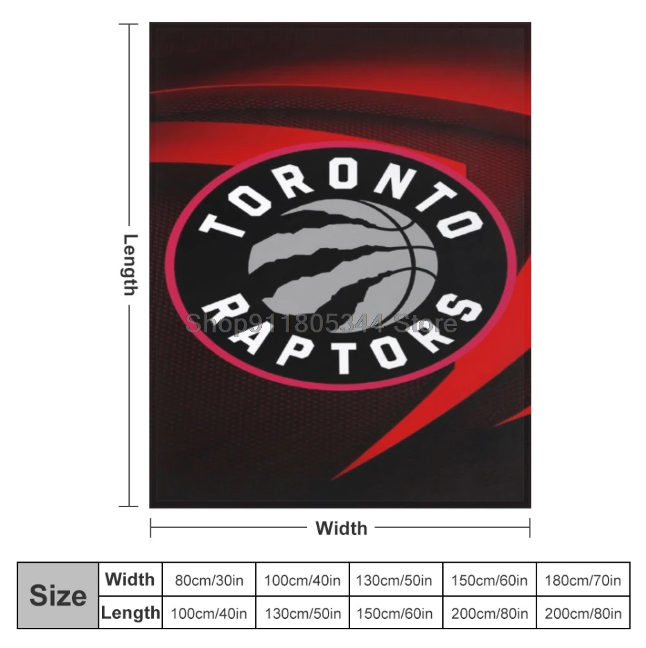 

A-Raptors basketball dragon Throw Blanket Fuzzy Warm Throws for Winter Bedding 3D Printing Soft Micro Fleece Blanket