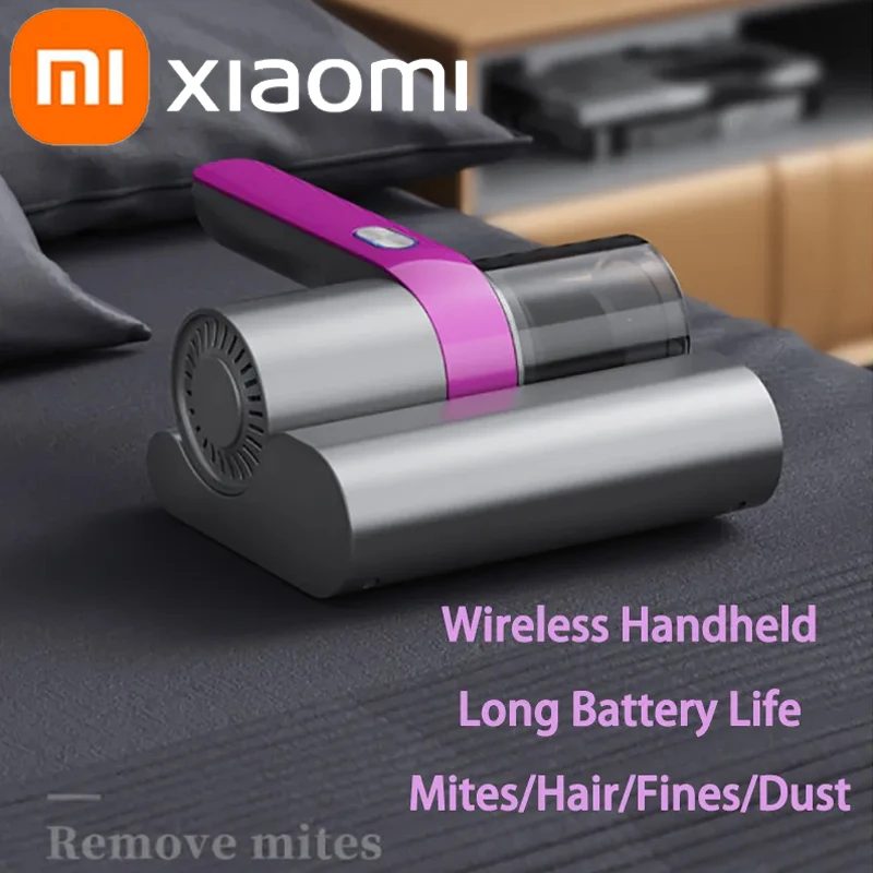 Xiaomi 7500Pa Wireless Dust Removal Equipment Con Luce Uv Home Aspirapolvere Portatile Per Materassi Divani Cleaner