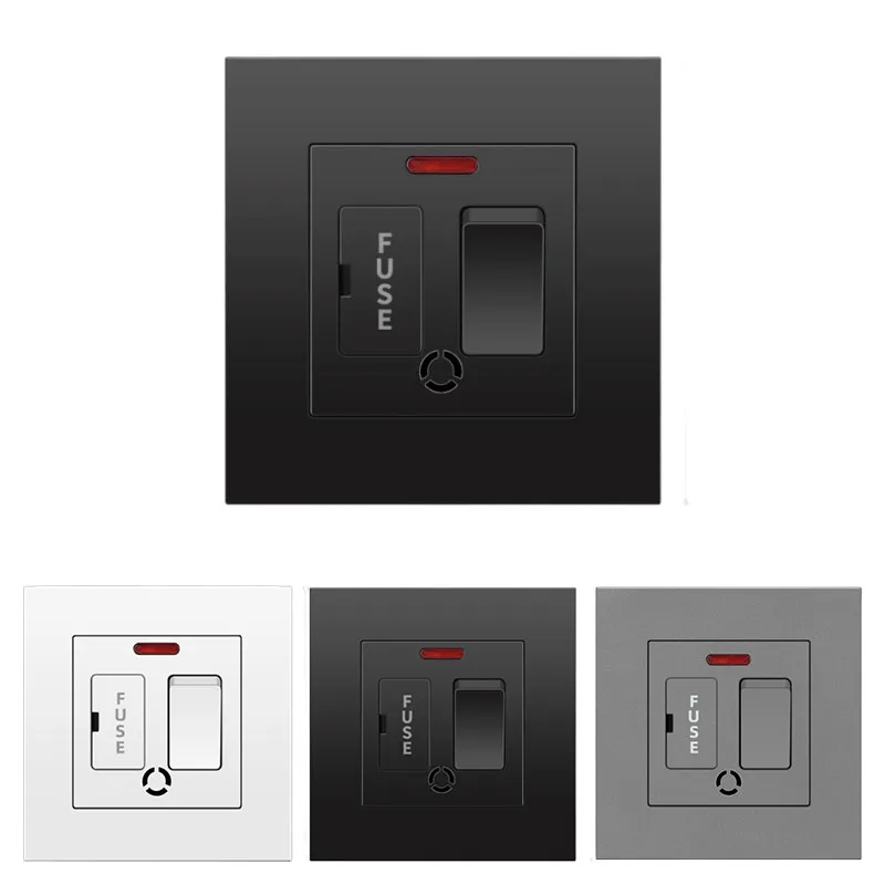 Британский переключатель 13 а с предохранителем электрический со встроенным