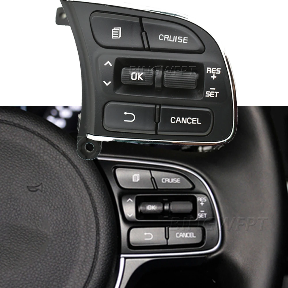 

Кнопка круиза на руль для Kia K5 2016 2017 2018 2019, автомобильные аксессуары, правая кнопка 96720-D9010, кнопочные переключатели