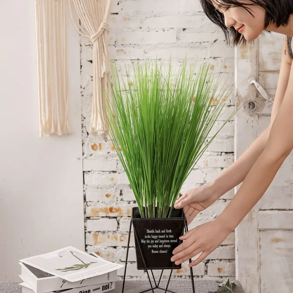

Nordic Style Reed Plant Artificial Onion Grass Man-made Foxtail Grass DIY Garden Wedding Desktop Home Furnishings