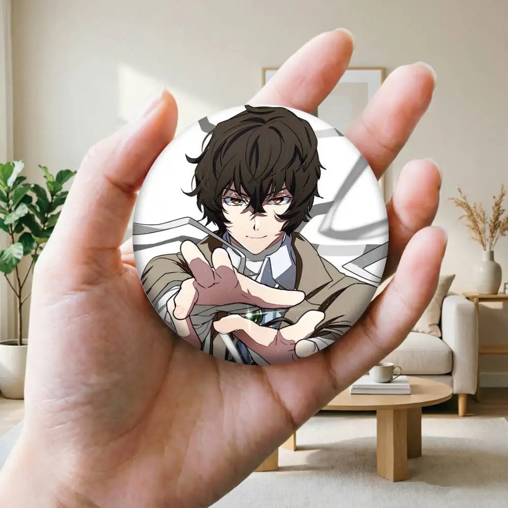 Фото Броши и значки A-Anime Bungo Stray Dogs 25 мм, 32 мм, 44 мм, 58 мм, 75 мм для аксессуаров и подарков №5
